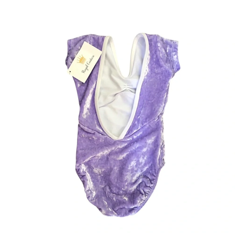 Royal Couture XO Ballet Velvet Leo | Backlesss Lavender